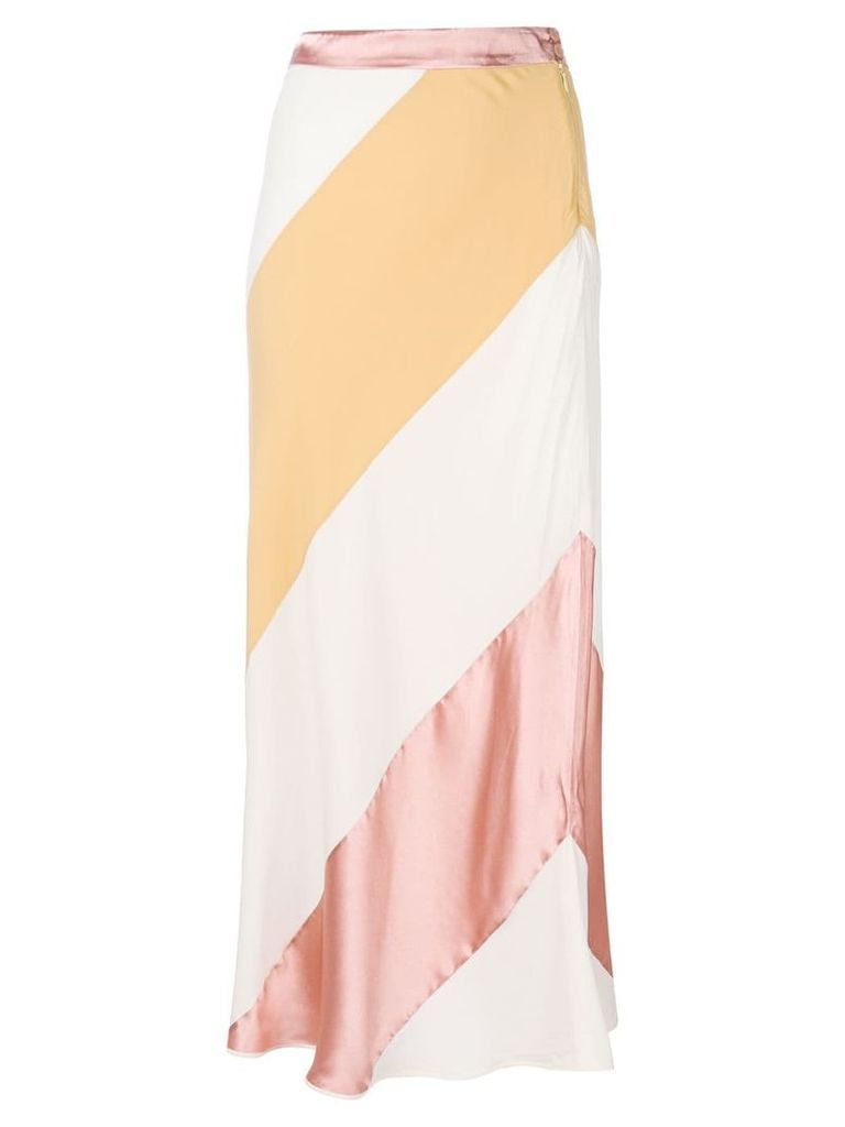 Marni striped panel skirt - Multicolour