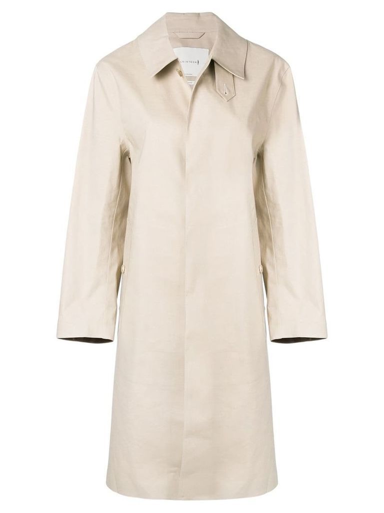 Mackintosh Putty Bonded Cotton Coat LR-089 - NEUTRALS
