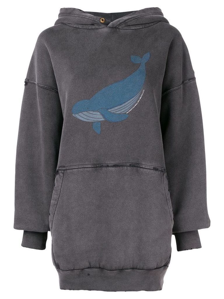 Balenciaga whale hoodie - Black