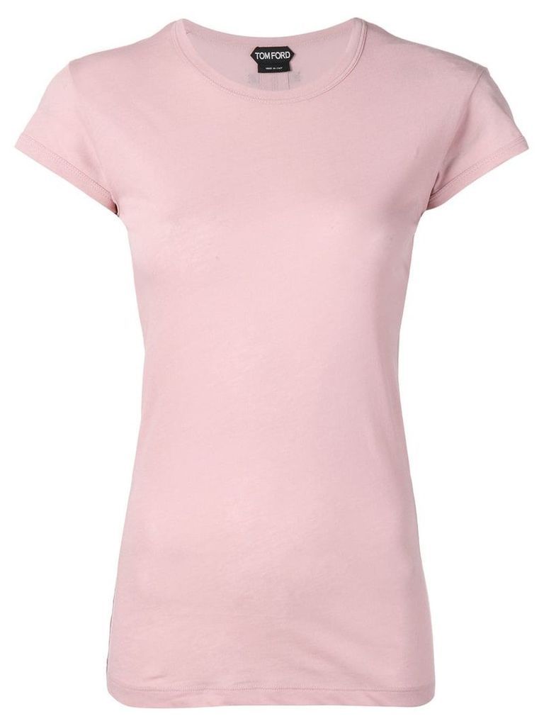 Tom Ford round neck T-shirt - PINK