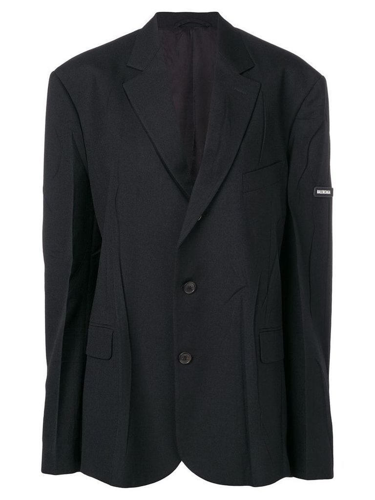 Balenciaga oversized blazer - Black