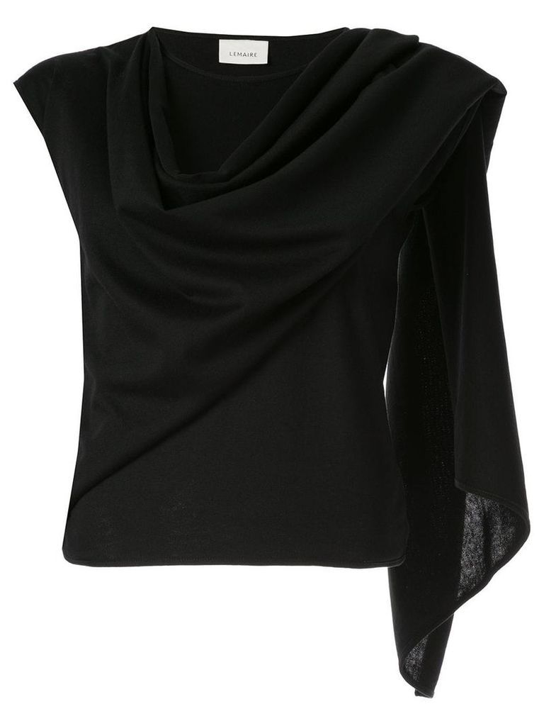 Lemaire scarf top - Black