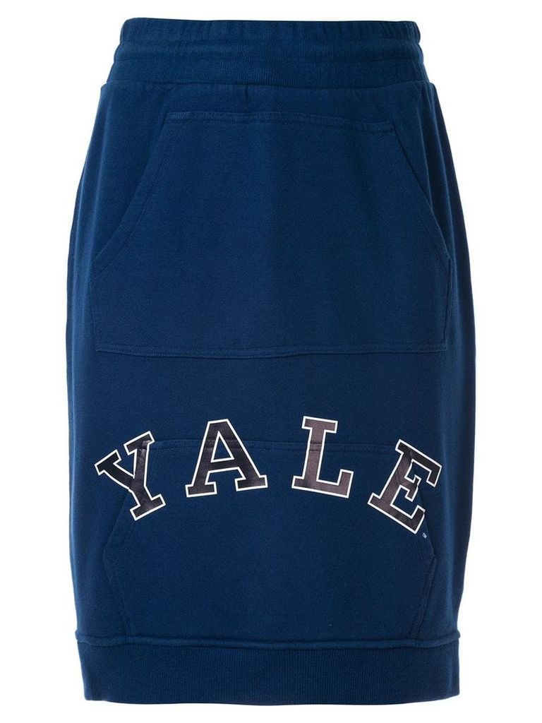 Calvin Klein 205W39nyc Yale sweat skirt - Blue
