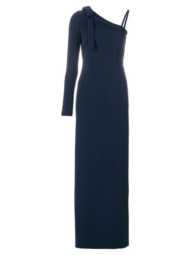 P.A.R.O.S.H. one-shoulder gown - Blue