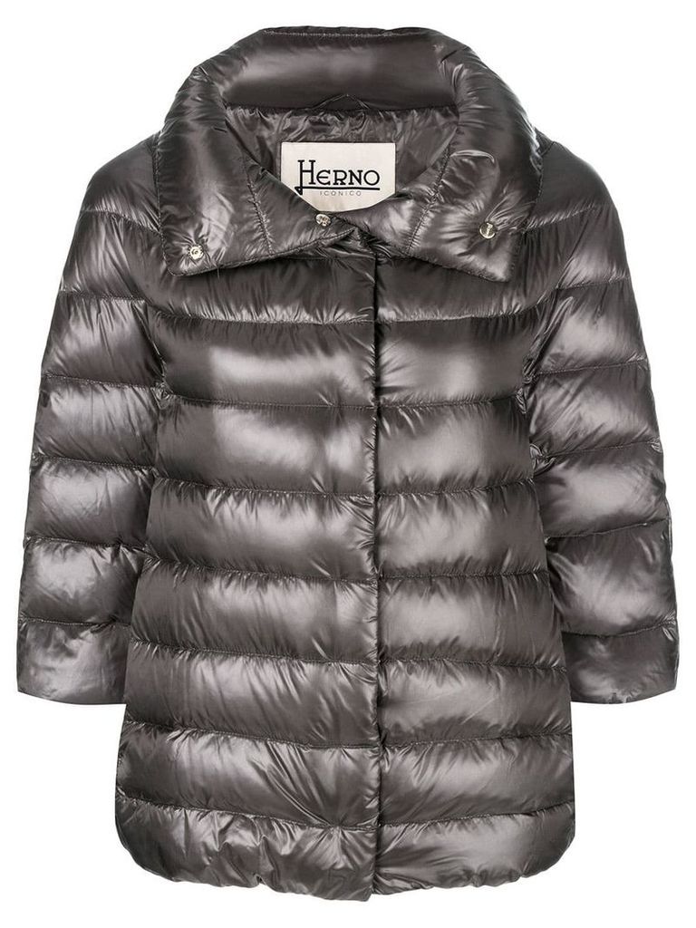 Herno feather down puffer jacket - Grey