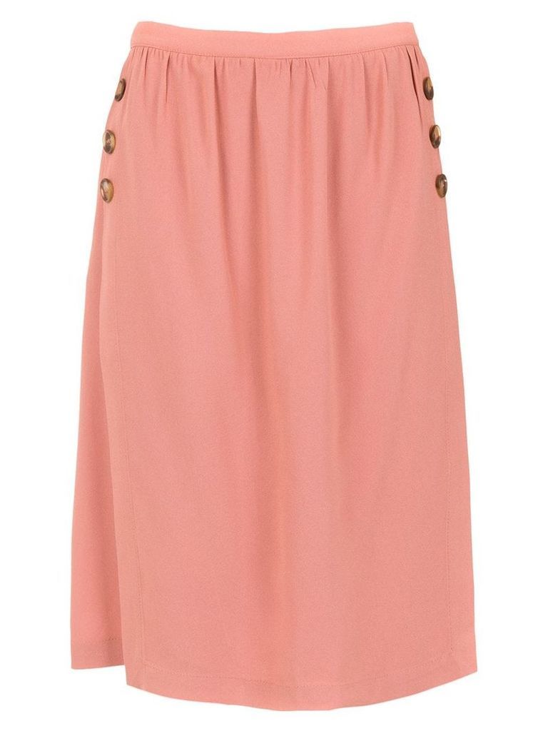 Egrey straight skirt - Pink