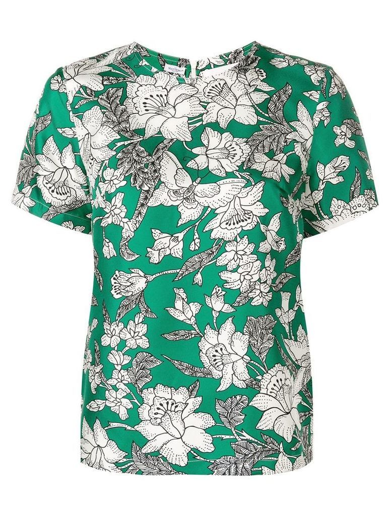 La Doublej floral print T-shirt - Green