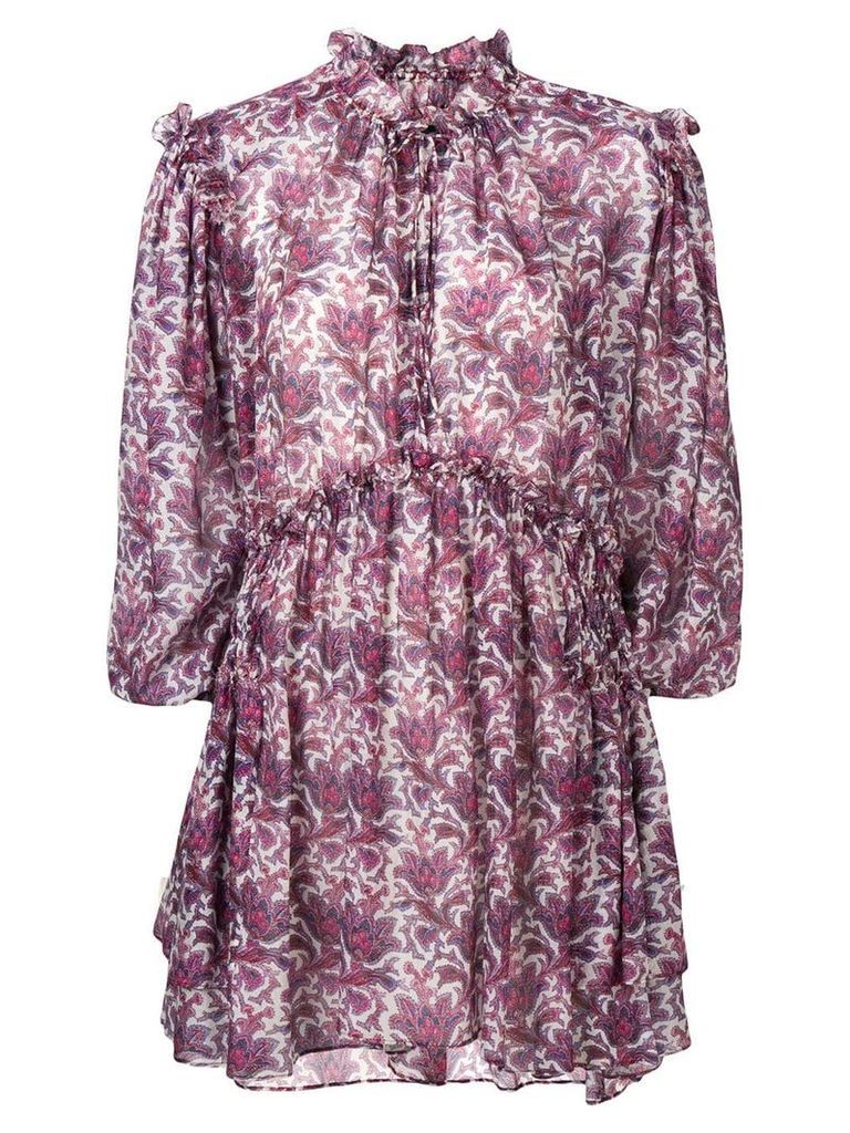 Isabel Marant floral print dress - PINK