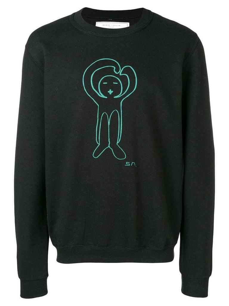 Société Anonyme printed logo sweatshirt - Black