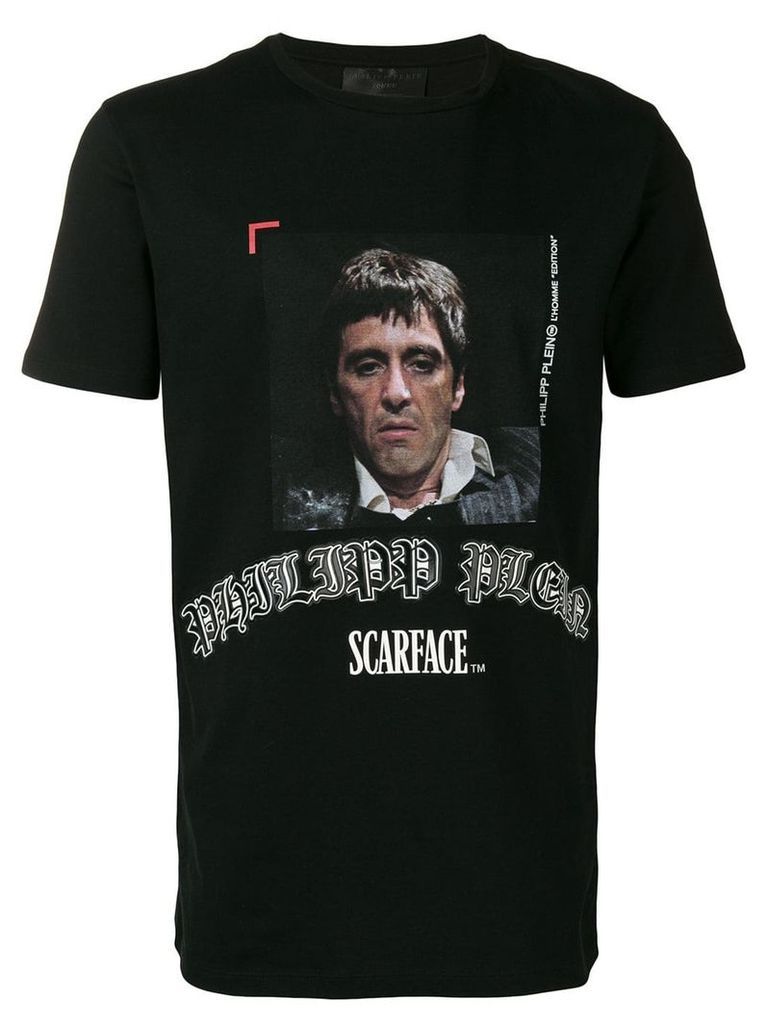 Philipp Plein Scarface print T-shirt - Black