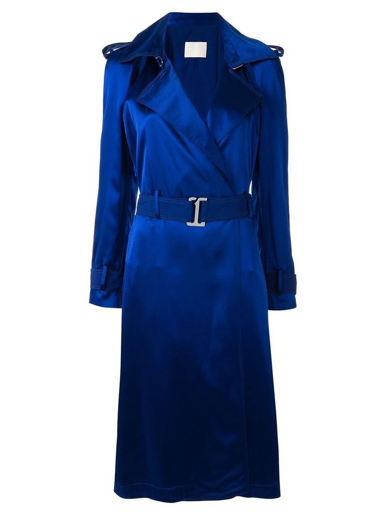 Dion Lee trench midi dress - Blue
