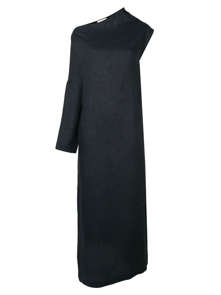 Sartorial Monk one-sleeve maxi dress - Grey