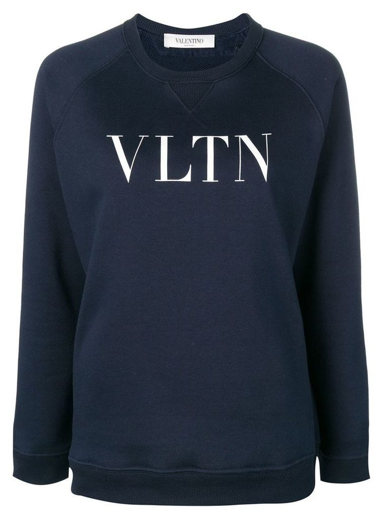 Valentino VLTN print sweatshirt - Blue