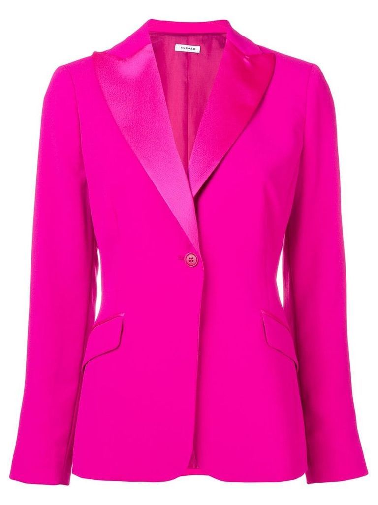 P.A.R.O.S.H. single breasted blazer - Pink