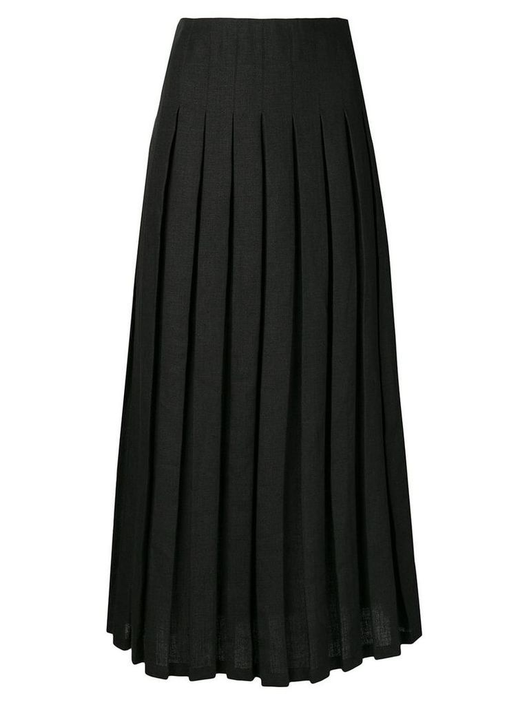 Mara Hoffman Cordelia high-pleated skirt - Black