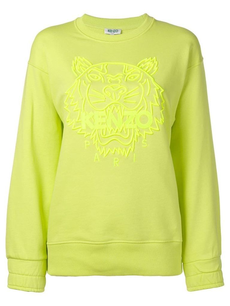 Kenzo Tiger logo sweatshirt - Yellow