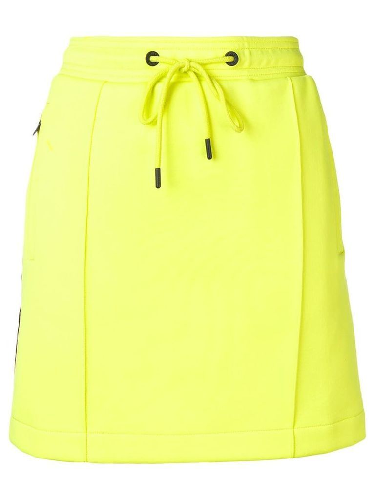 Kenzo logo trim skirt - Yellow