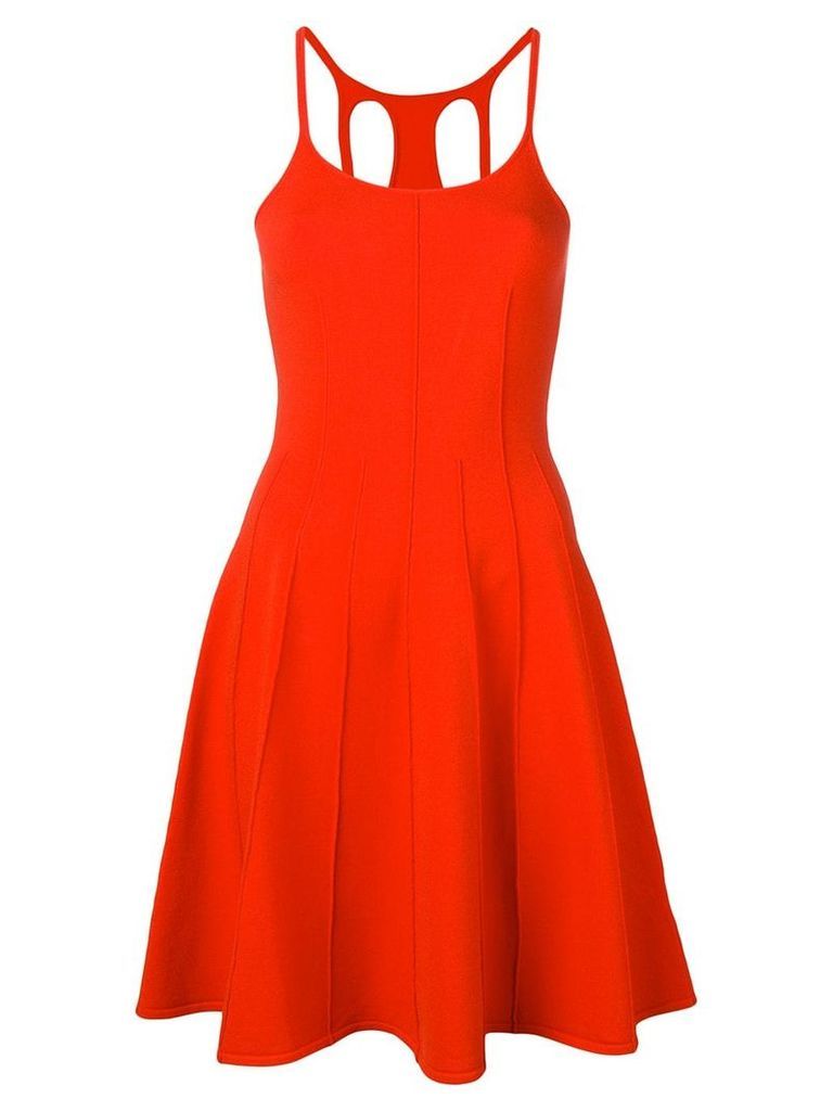Dsquared2 fitted sleeveless dress - Orange