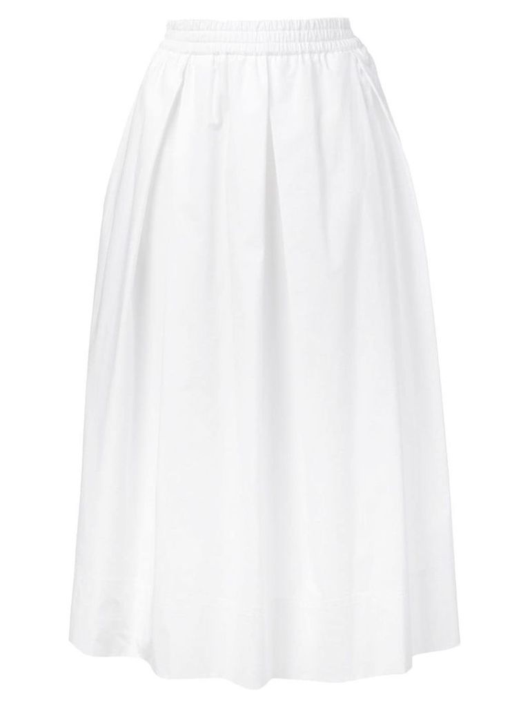 Fay flared skirt - White