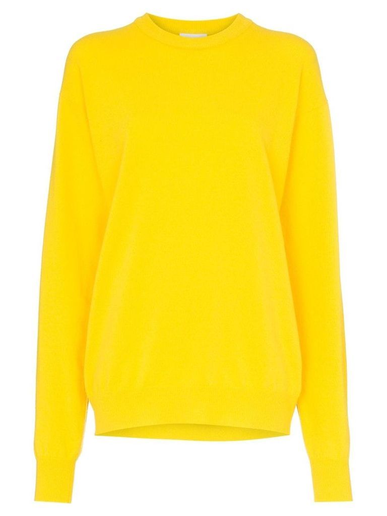Calvin Klein Jeans Est. 1978 logo bio print sweater - Yellow