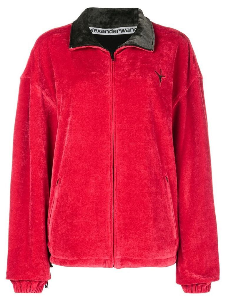 Alexander Wang zipped jacket - Red