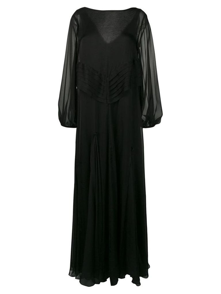 Irina Schrotter long sleeve dress - Black