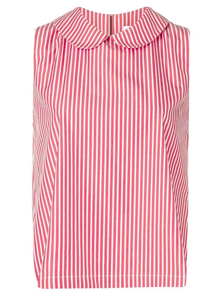 Société Anonyme striped sleeveless top - Red