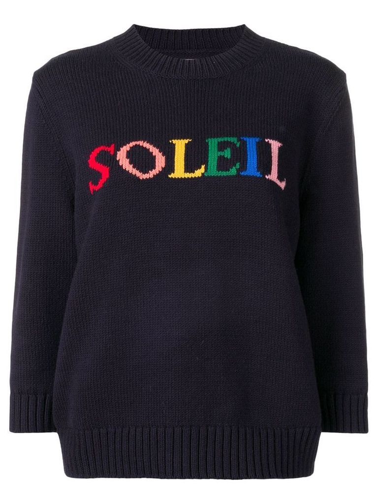 Chinti & Parker Soleil knitted sweater - Blue