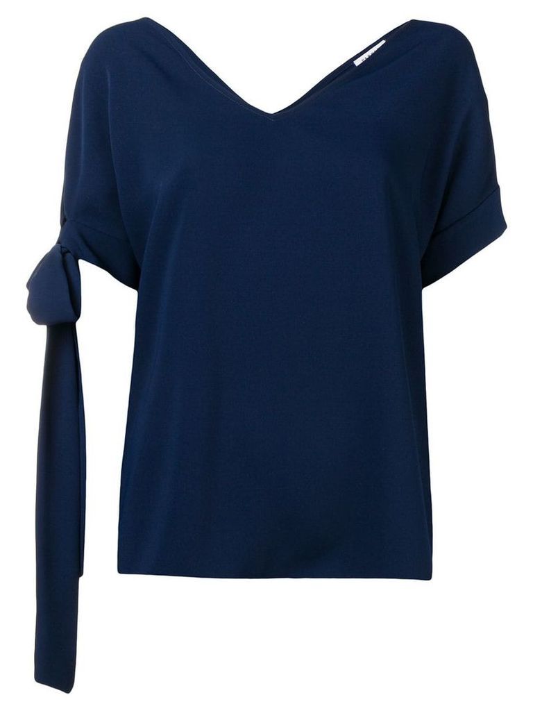 P.A.R.O.S.H. sleeve strap T-shirt - Blue