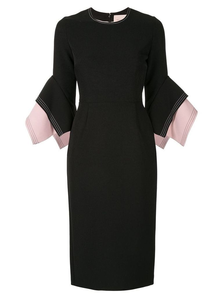 Roksanda layered sleeve dress - Black