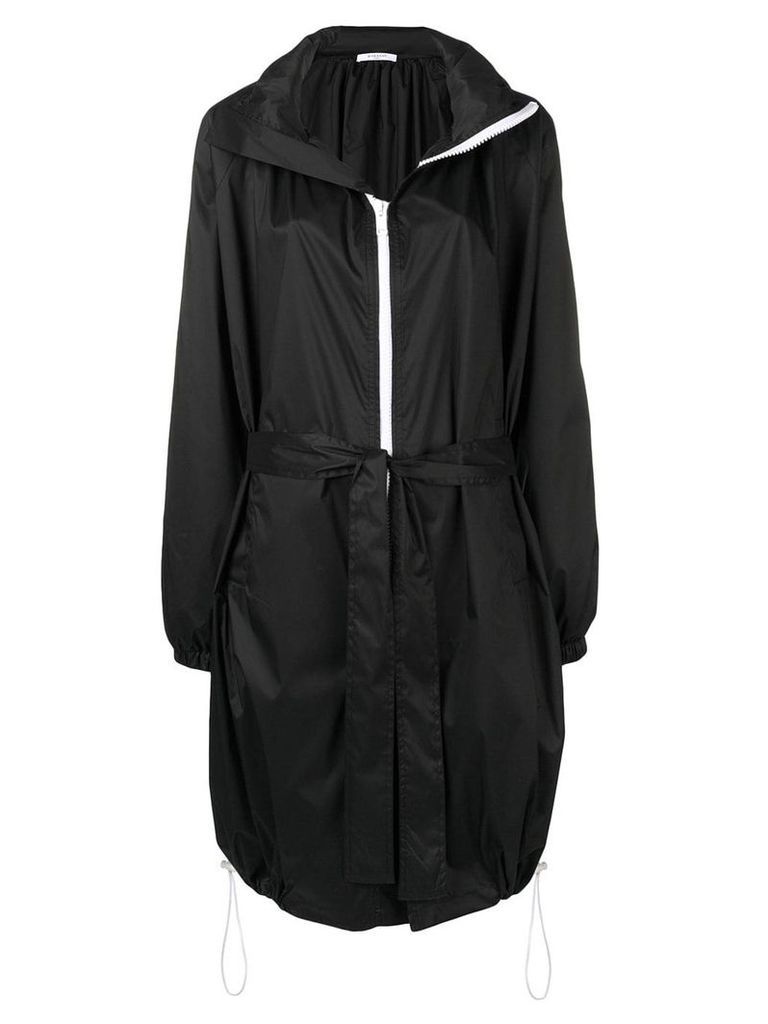 Givenchy mid-length belted raincoat - Black
