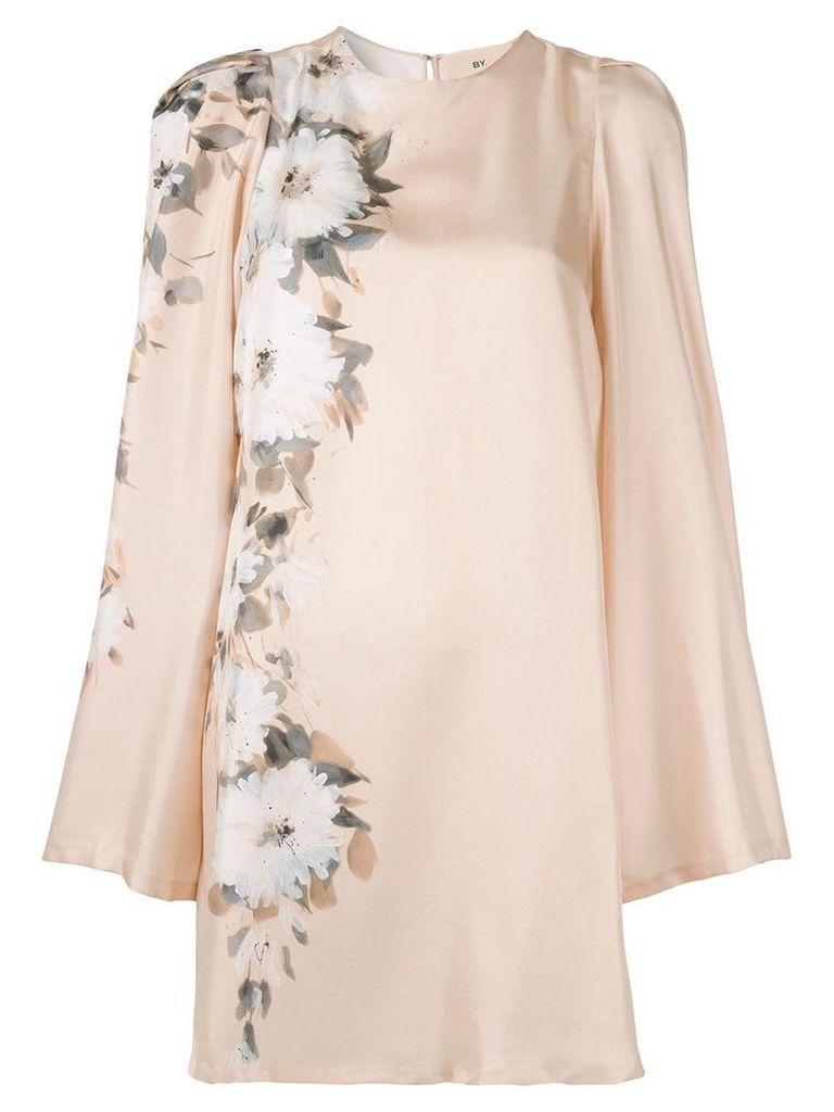 BY. Bonnie Young floral print dress - NEUTRALS
