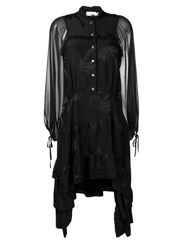Coach asymmetric jacquard dress - Black