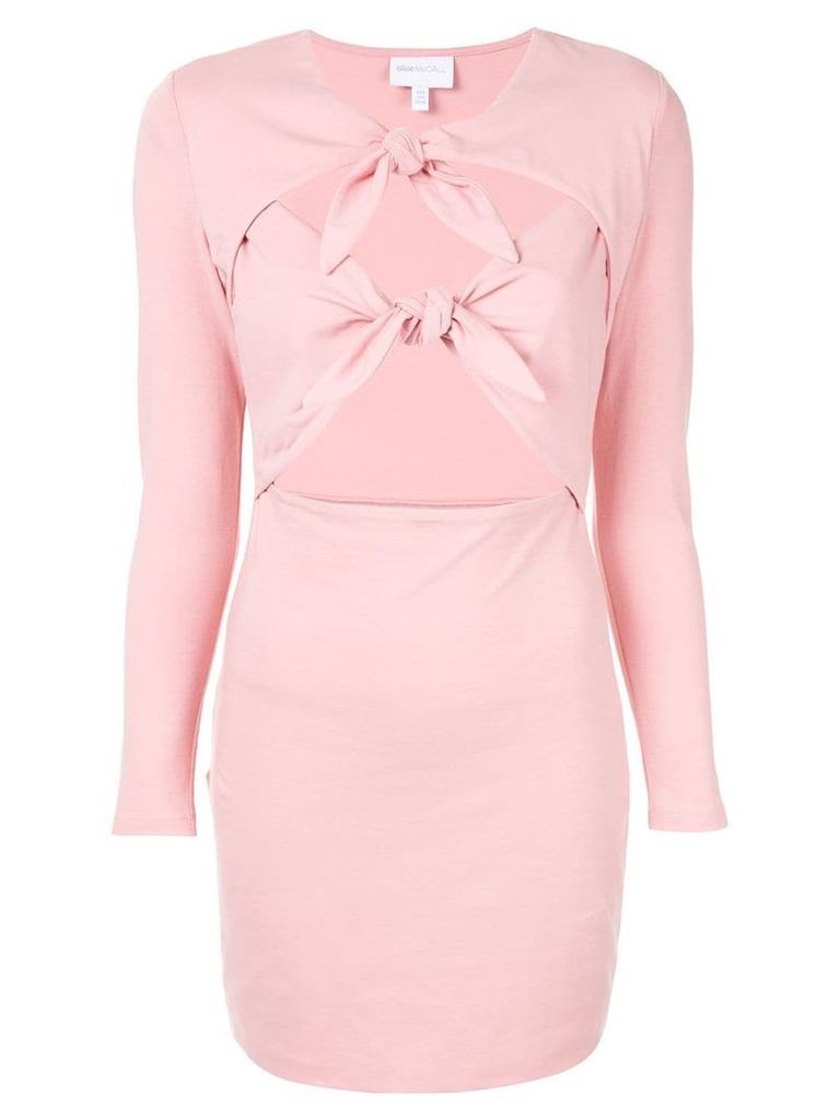 Alice McCall Real Thing mini dress - Pink