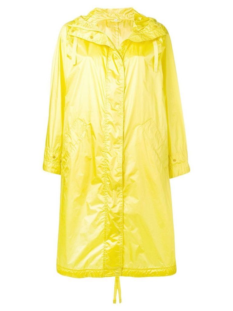 Aspesi long yellow raincoat