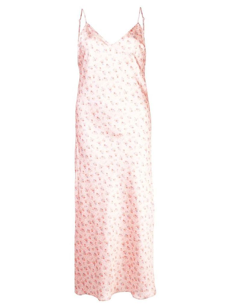 Jill Stuart floral print slip dress - Pink