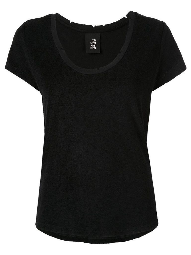 Thom Krom T-shirt with distressed details - Black