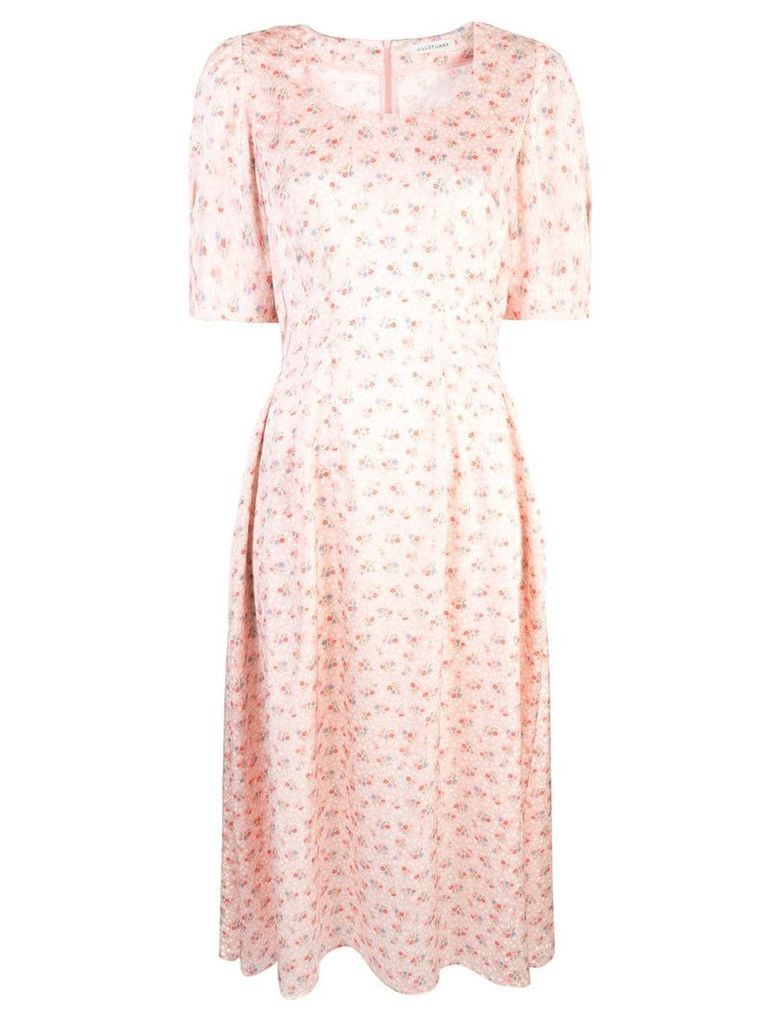 Jill Stuart floral print midi dress - Pink