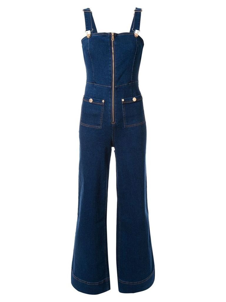 Alice McCall Quincy pinafore overalls - Blue