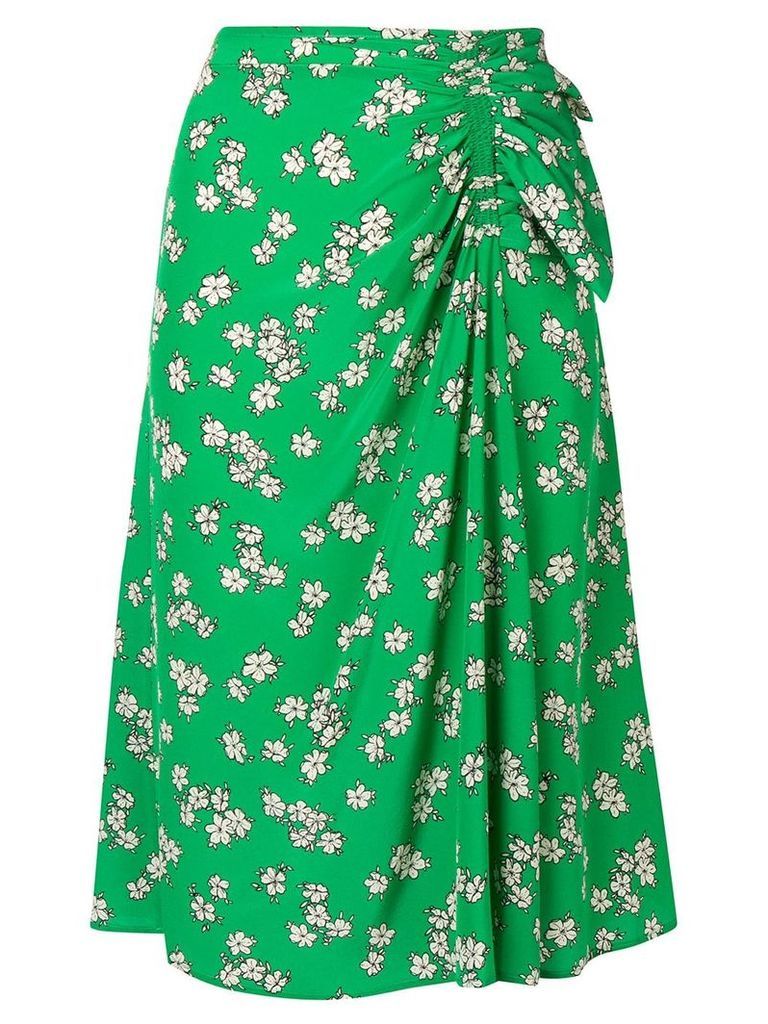 P.A.R.O.S.H. floral print skirt - Green