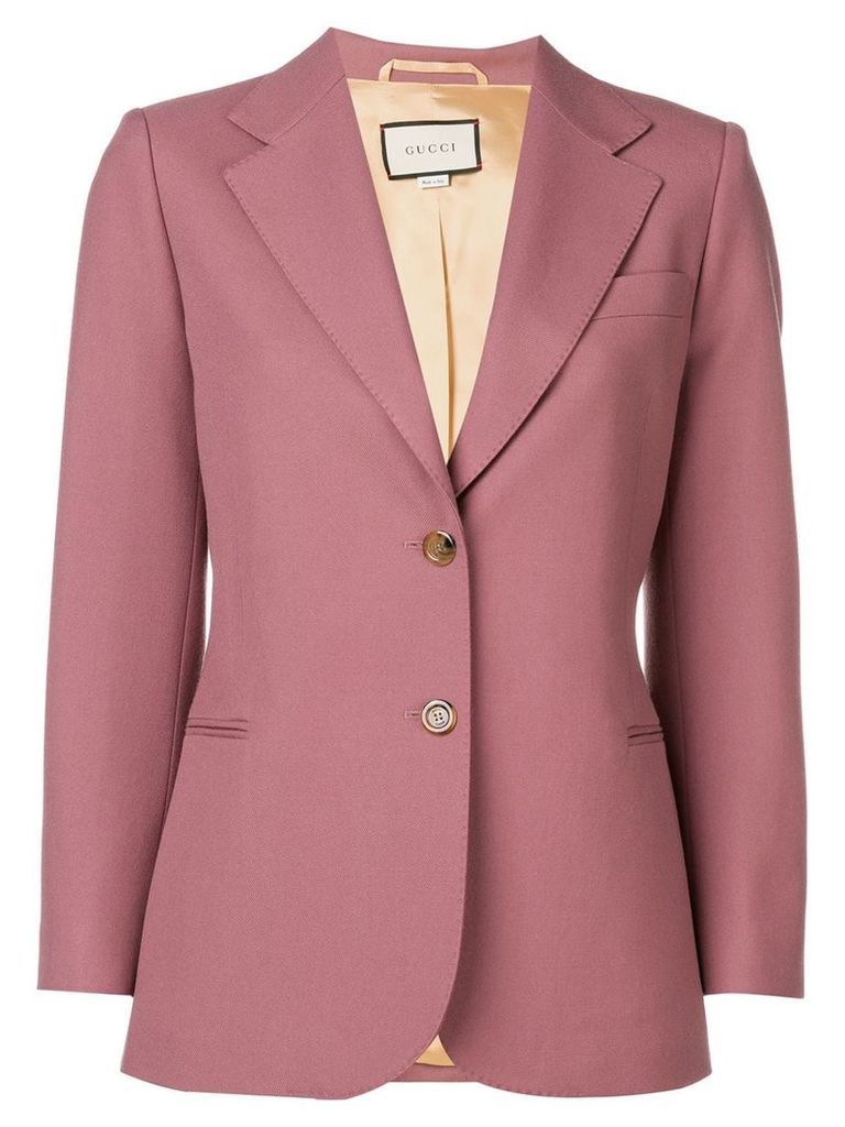 Gucci Melon fitted blazer - Pink