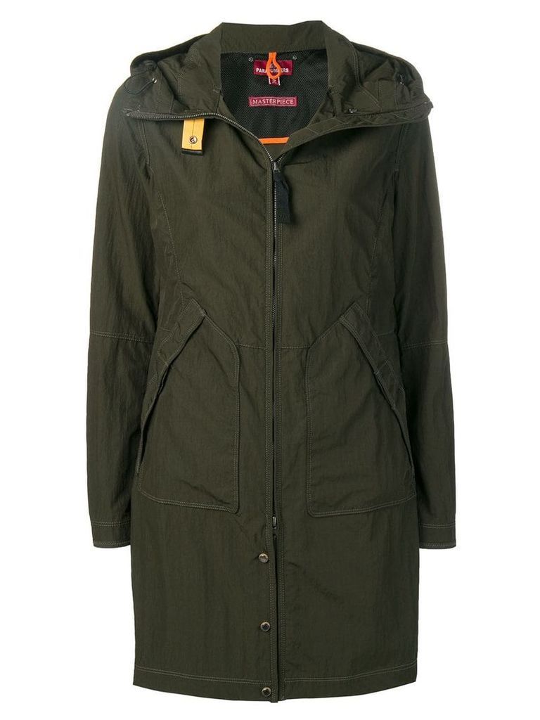 Parajumpers hooded raincoat - Green