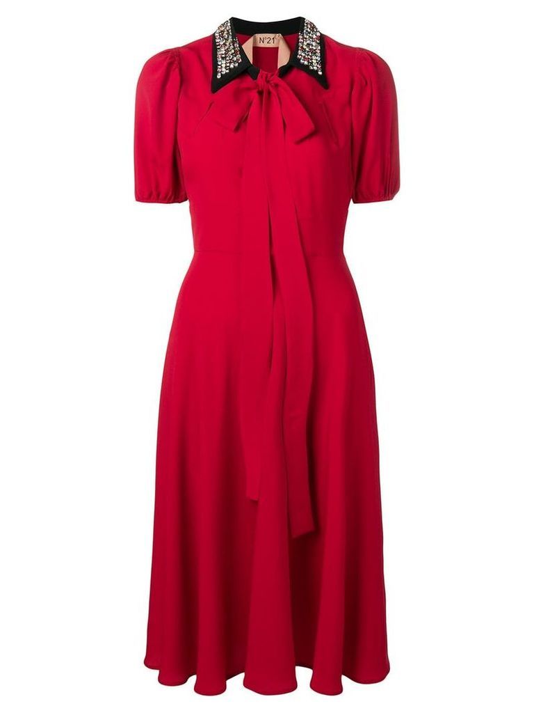 Nº21 Rossa collared dress