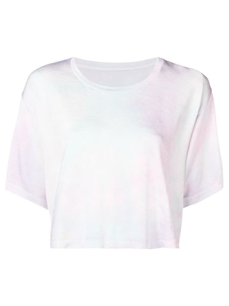 MM6 Maison Margiela pastel gradient T-shirt - PINK