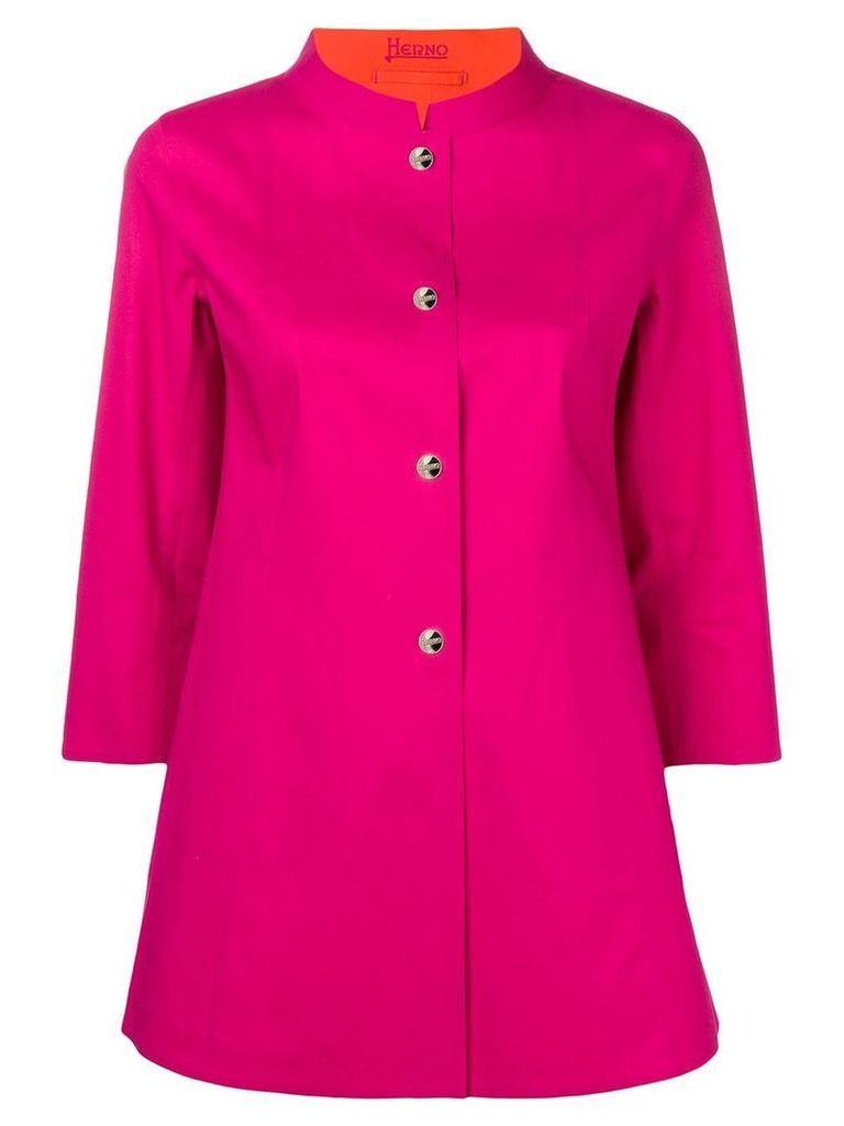 Herno mid-length coat - PINK
