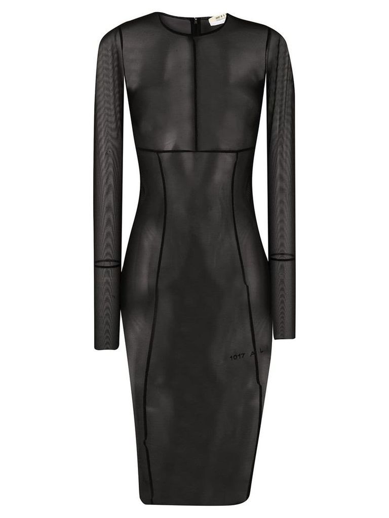 1017 ALYX 9SM sheer layered dress - Black