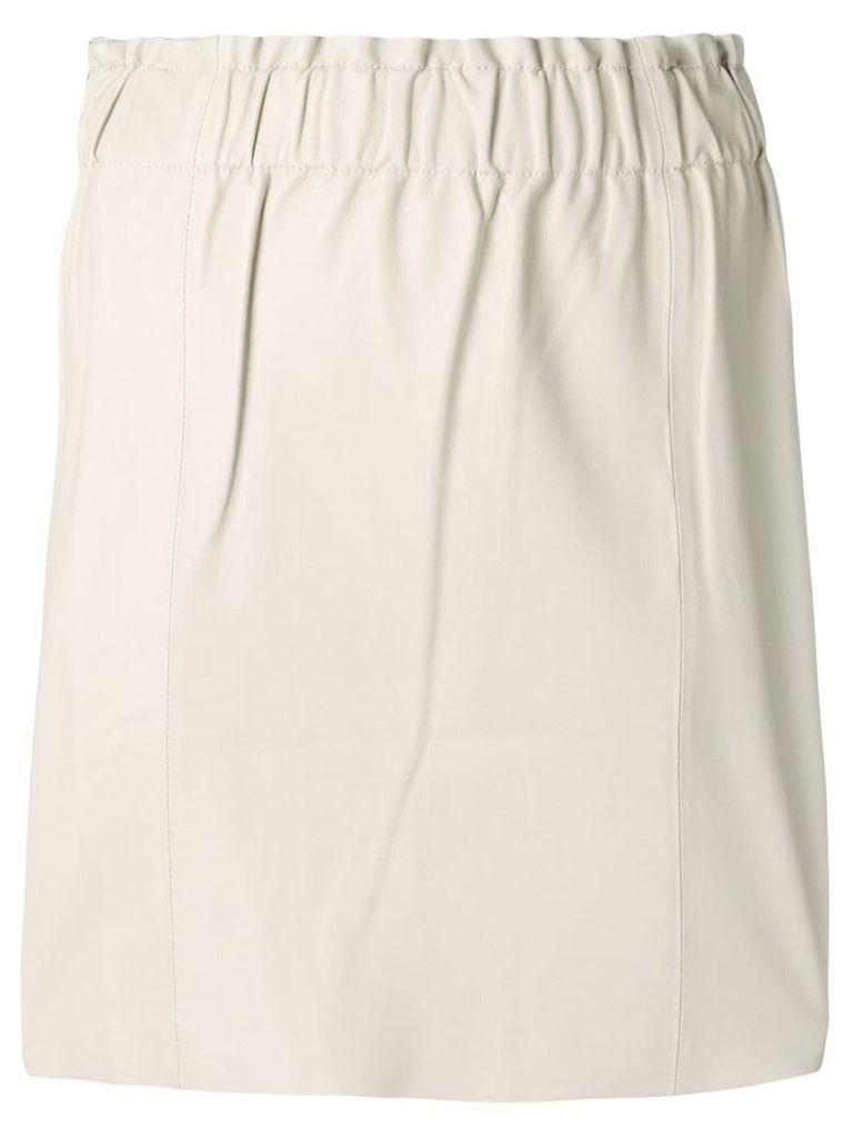 Federica Tosi high-waisted skirt - NEUTRALS