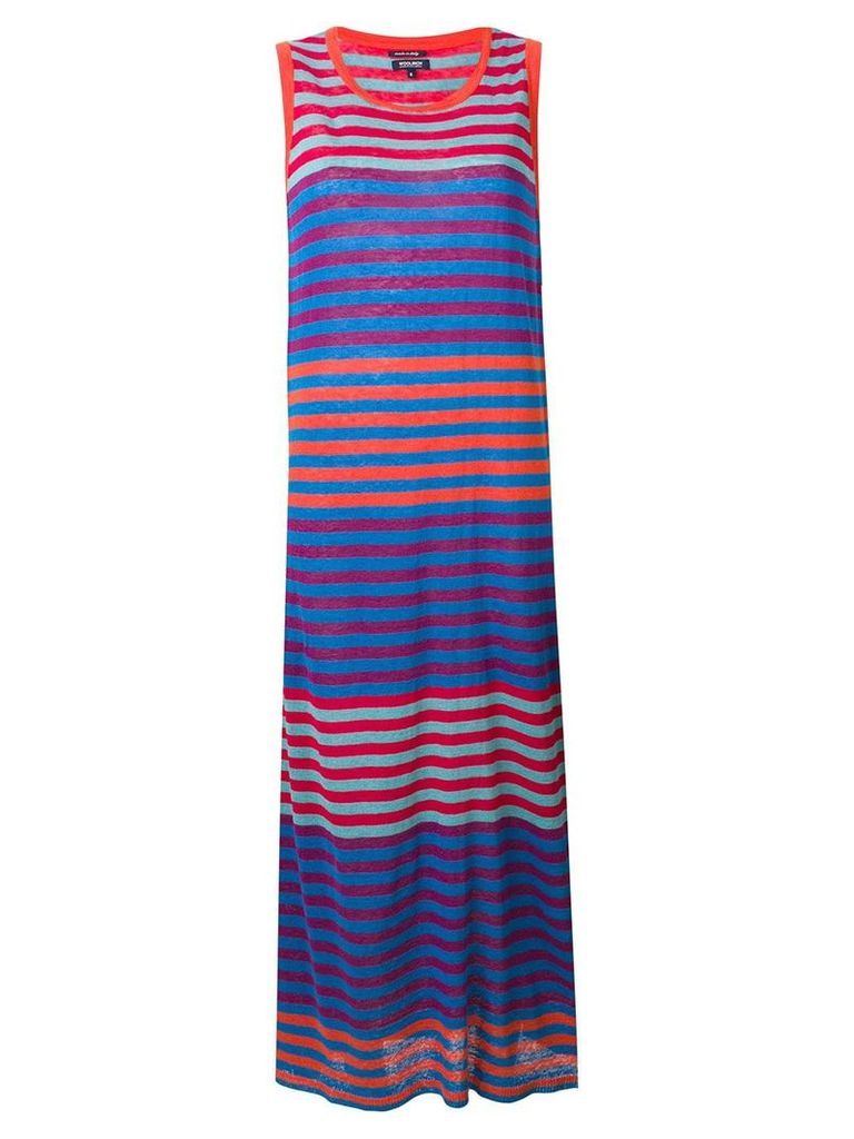 Woolrich striped tank dress - Blue