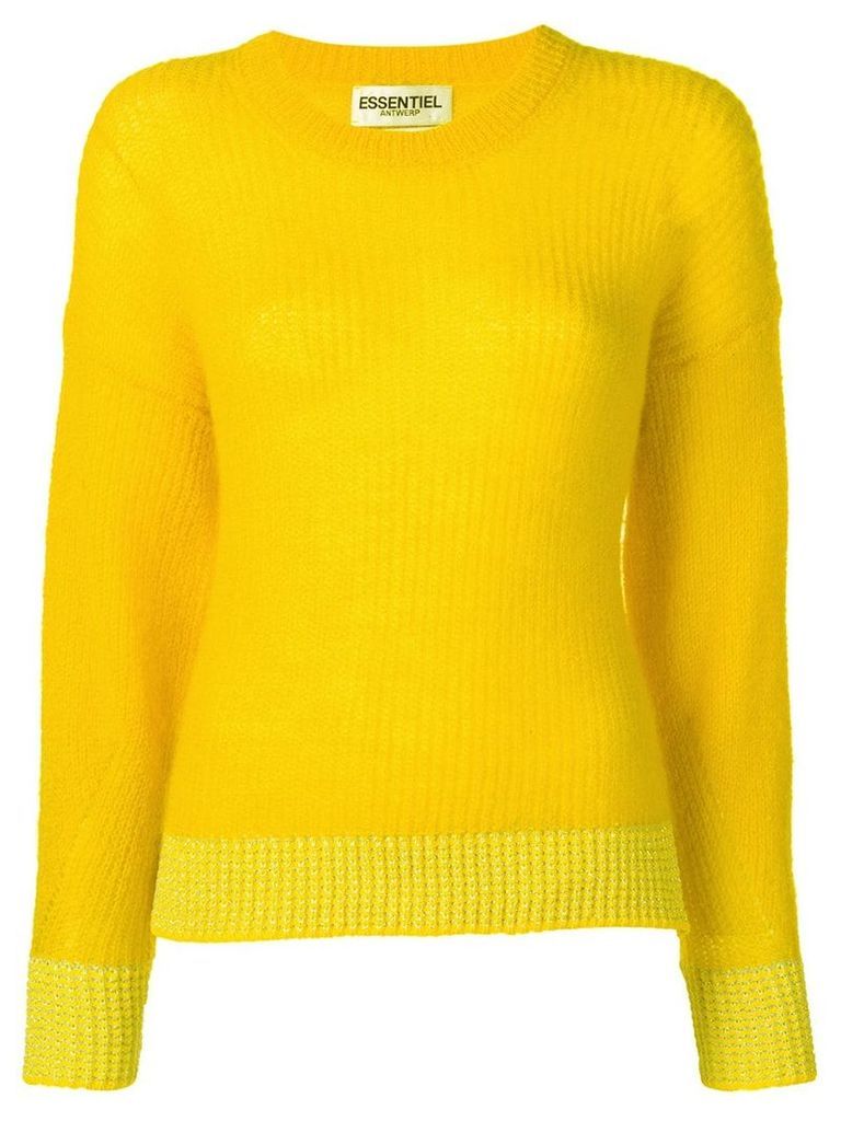 Essentiel Antwerp knitted jumper - Yellow