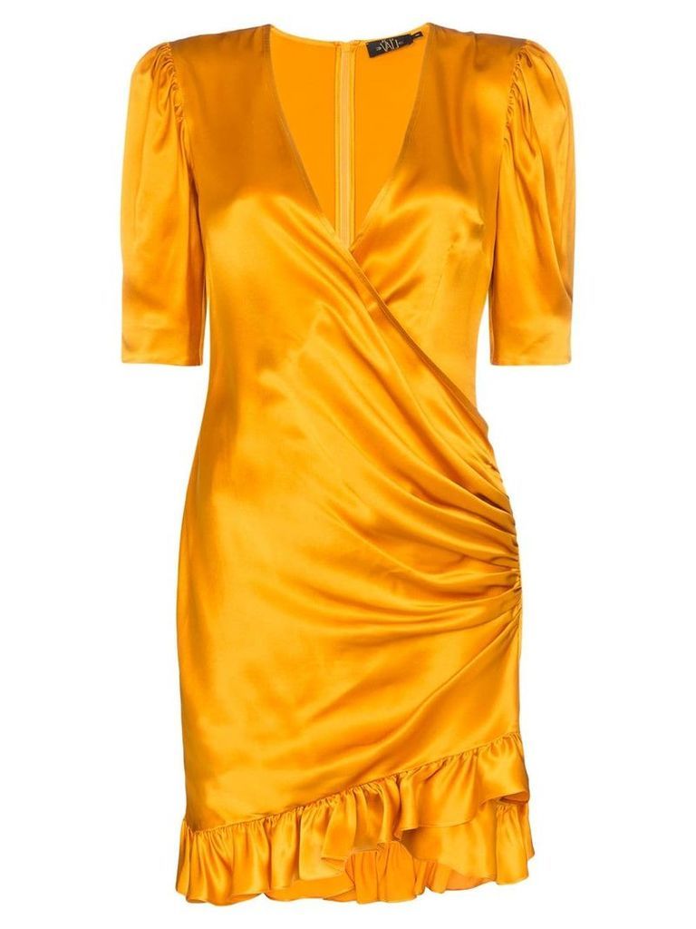 De La Vali Shanna silk dress - ORANGE